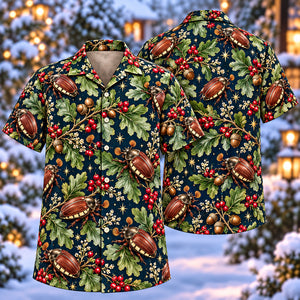 Christmas Chestnut Cockchafer Oak Aloha Hawaiian Shirt