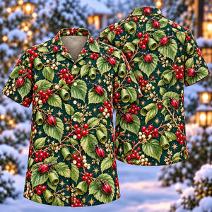 Christmas Ruby Leaf Roller Weevil Hazel Aloha Hawaiian Shirt