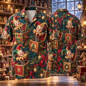 Christmas Jack-in-the-Boxes Hawaiian Shirt