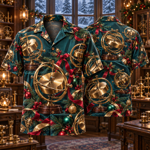 Christmas Gyroscopes Hawaiian Shirt
