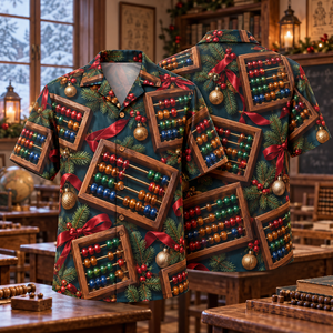 Christmas Abacuses Hawaiian Shirt