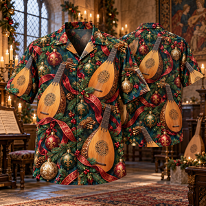 Christmas Lutes Hawaiian Shirt