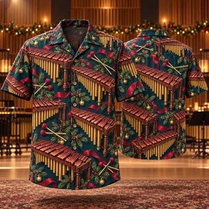 Christmas Marimbas Hawaiian Shirt