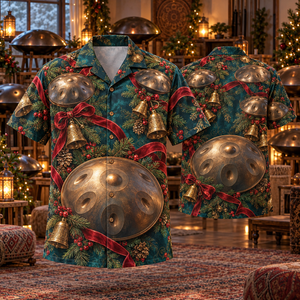 Christmas Handpans Hawaiian Shirt