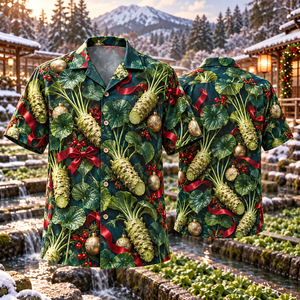 Christmas Wasabi Hawaiian Shirt