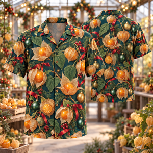 Christmas Physalis Hawaiian Shirt