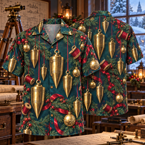 Christmas Plumb Bobs Hawaiian Shirt