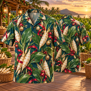 Christmas Arrowroot Hawaiian Shirt