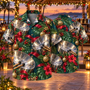 Christmas Steelpans Hawaiian Shirt
