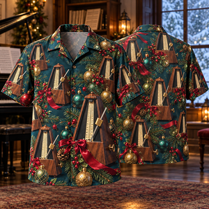 Christmas Metronomes Hawaiian Shirt