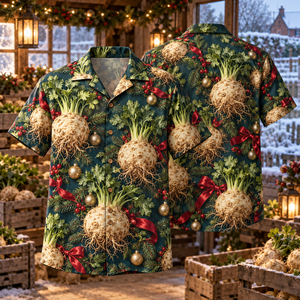 Christmas Celeriac Hawaiian Shirt