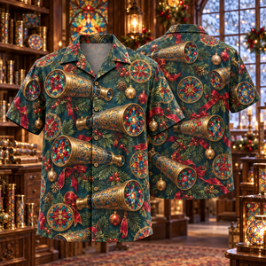Christmas Kaleidoscopes Hawaiian Shirt